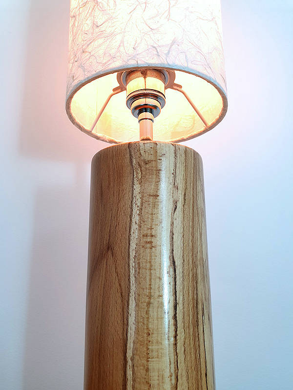 Anvil Point light in Beech (spalted)