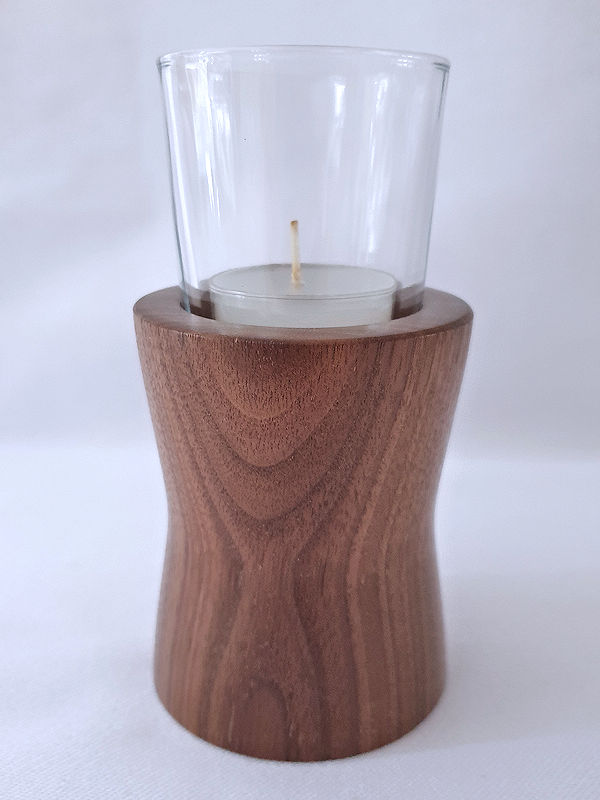 Tealight in Walnut