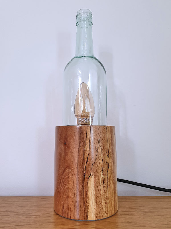 Giggers Island light in Spalted Beech