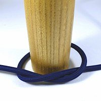 Round navy blue cord-4