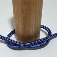 Round sapphire blue cord-6