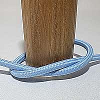 Round powder blue cord-7