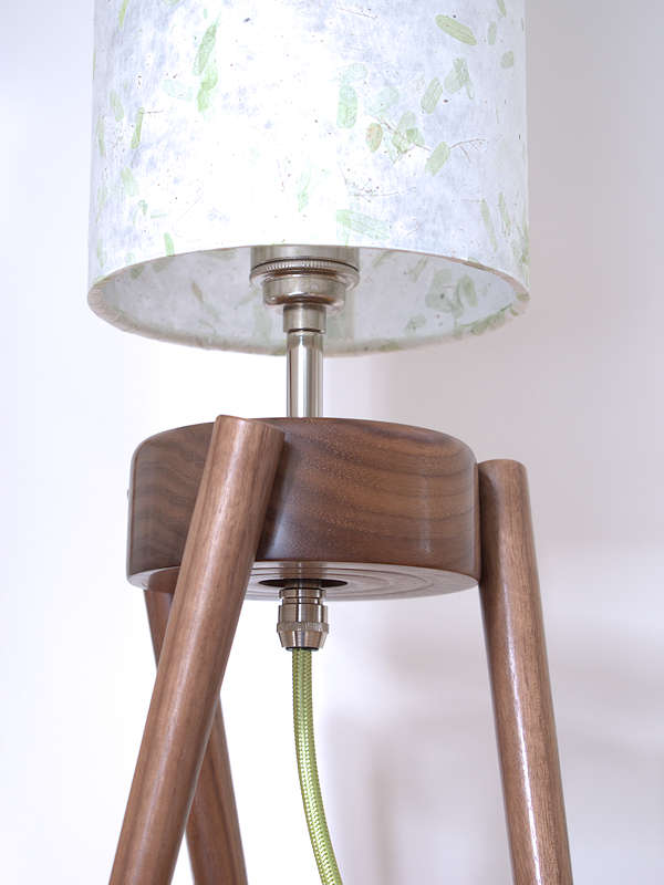 Fleetwood Instow table light in Walnut