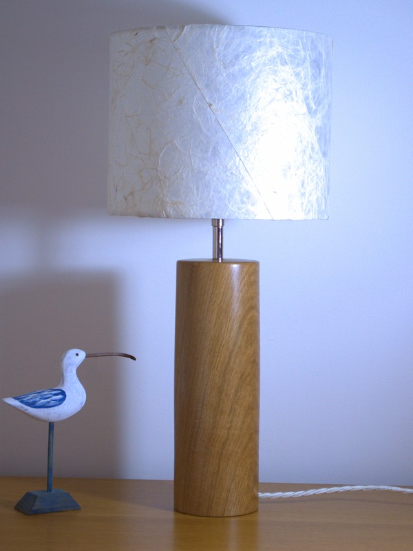 Anvil Point table light in Oak