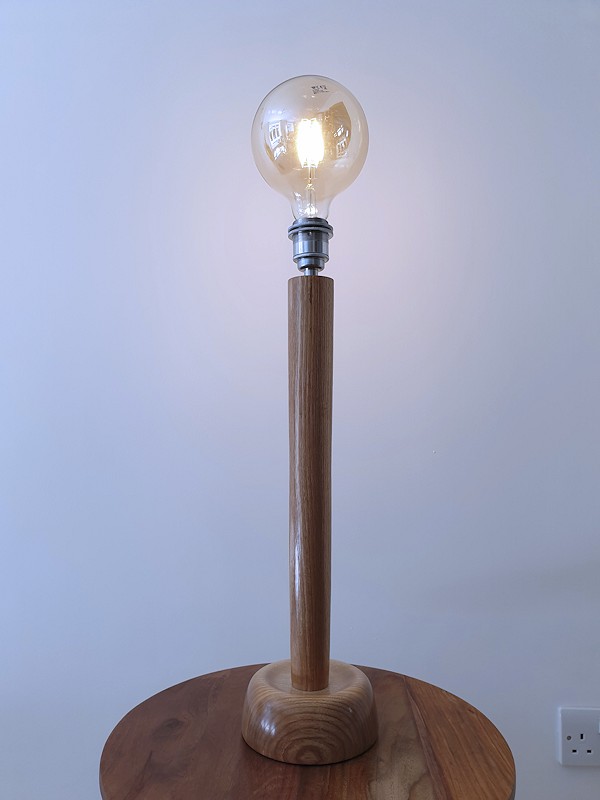 Pharos table light in Elm